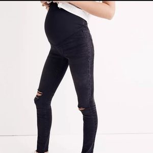 Madewell Maternity Over-the-Belly Skinny Jeans  Size 26